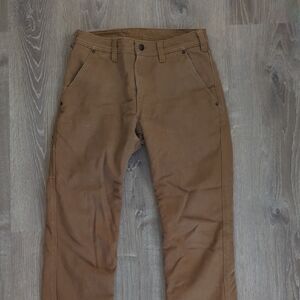 Patagonia Tan Fleece-lined Pants